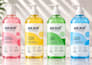 design a premium water bottle label and beverage packaging